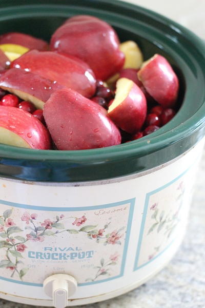 Slow Cooker Cranberry Apple Butter Slow Cooker Cranberry Apple Butter