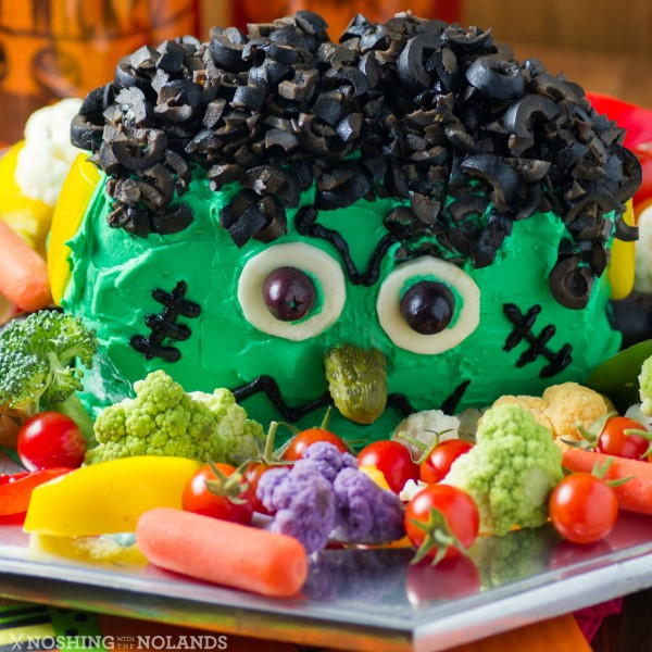 Frankenstein Cheese Ball Head Frankenstein Cheese Ball Head