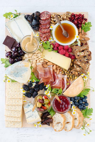 Cheese Charcuterie Platter Cheese & Charcuterie Platter