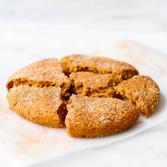 Soft-Baked Pumpkin Snickerdoodle Cookie Soft-Baked Pumpkin Snickerdoodle Cookie
