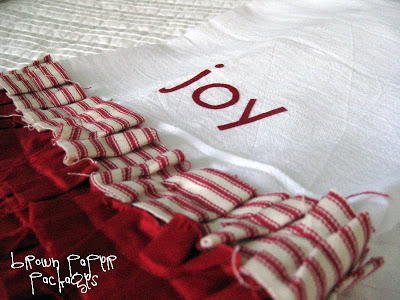 Easy Ruffled Dishtowels Easy Ruffled Dishtowels