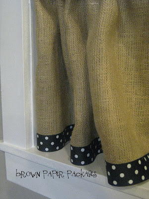 Rustic Burlap Curtains Rustic Burlap Curtains