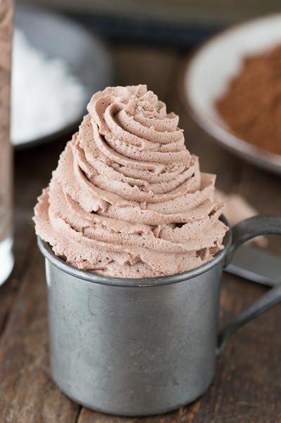 Chocolate Whipped Cream Chocolate Whipped Cream