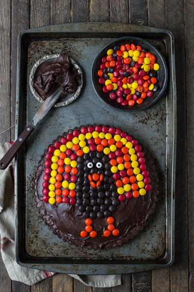 Chocolate Brownie Turkey Tart Chocolate Brownie Turkey Tart