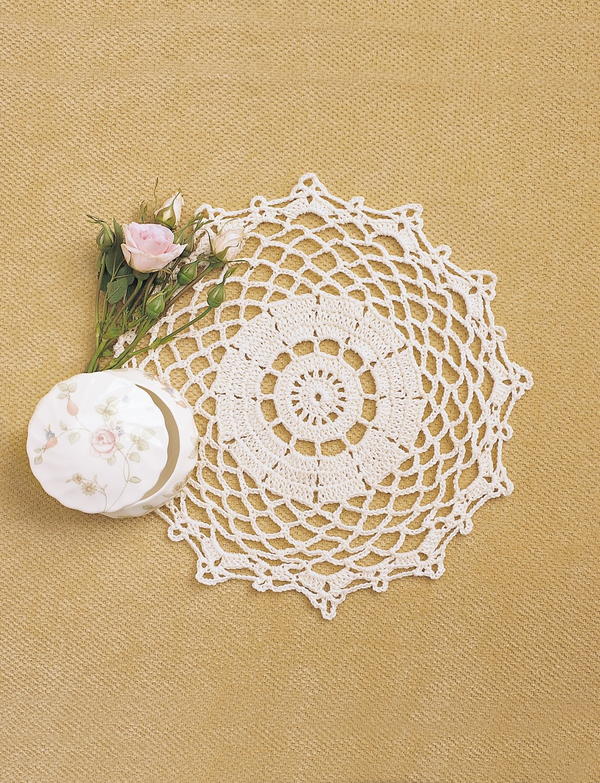 Pretty Crochet Doily Pattern Pretty Crochet Doily Pattern