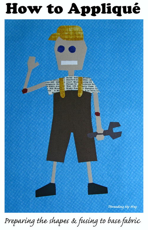 How to Create a Robot Appliqué