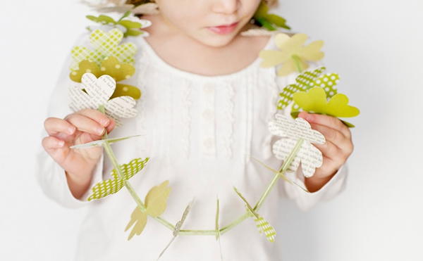 Lucky Clover Leaf Lei Lucky Clover Leaf Lei