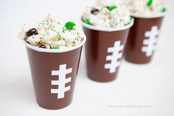 Game Day Snack Cups Game Day Snack Cups
