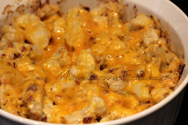 Loaded Cauliflower Casserole Loaded Cauliflower Casserole