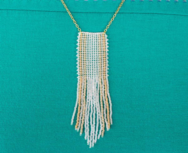 Herringbone Fringe Necklace Herringbone Fringe Necklace