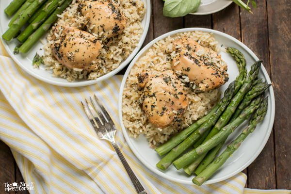 Slow Cooker Basil Chicken and Rice Slow Cooker Basil Chicken and Rice