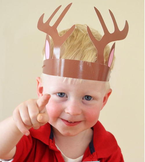 Precious Printable Reindeer Antlers Precious Printable Reindeer Antlers