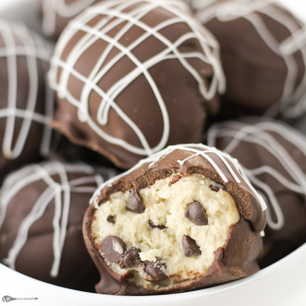 Edible Cookie Dough Truffles Edible Cookie Dough Truffles