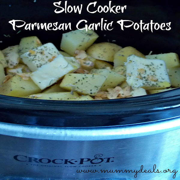 Slow Cooker Parmesan Garlic Potatoes Slow Cooker Parmesan Garlic Potatoes