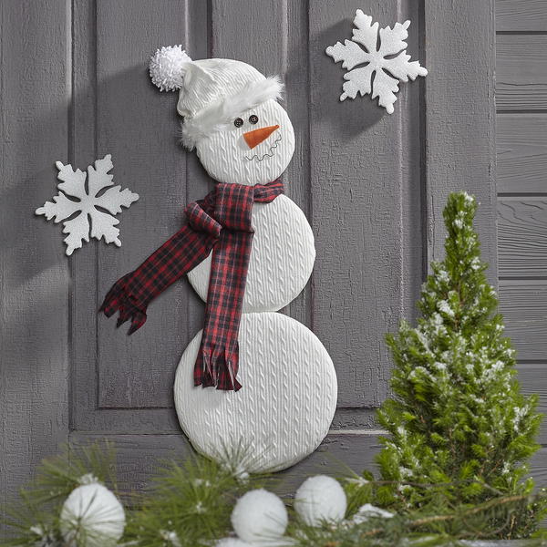 Snowman Door Decor Snowman Door Decor