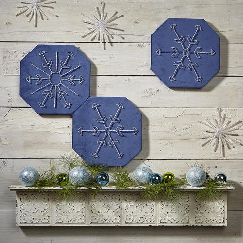 Snowflake String Art Snowflake String Art