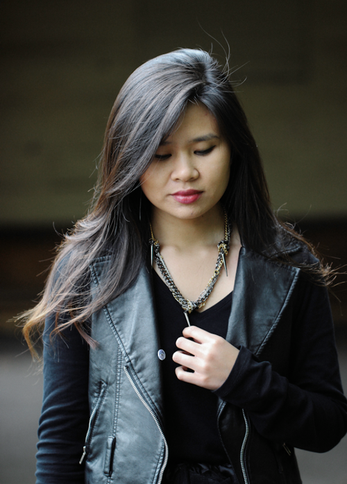 Spiked Chain Homemade Necklace Spiked Chain Homemade Necklace