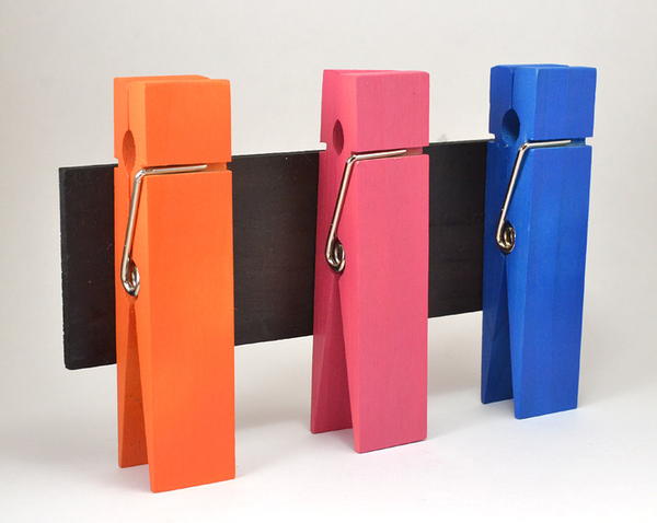 Giant Clothespin Memo Holder Giant Clothespin Memo Holder