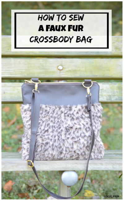 DIY Faux Fur Crossbody Bag DIY Faux Fur Crossbody Bag