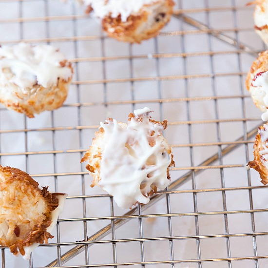 Cranberry Coconut Macaroons Cranberry Coconut Macaroons