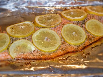 Simple Baked Salmon Fillet