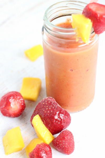 Strawberry Mango Smoothie Strawberry Mango Smoothie