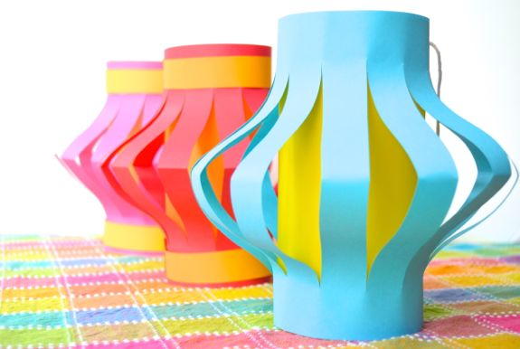 Pretty Paper Lanterns Craft Pretty Paper Lanterns Craft