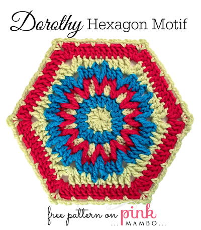 Dorothy Crochet Hexagon Motif