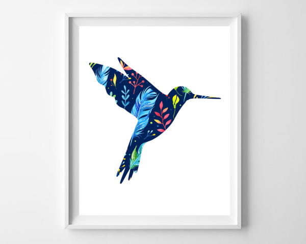 Hummingbird Printable Art Hummingbird Printable Art
