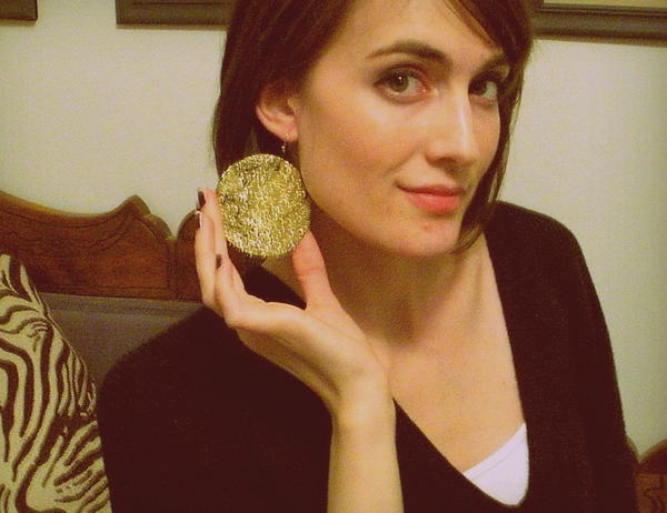 New Years Bling DIY Earrings New Years Bling DIY Earrings