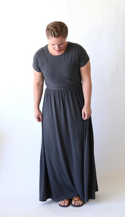 Raglan Tee Maxi Dress Raglan Tee Maxi Dress