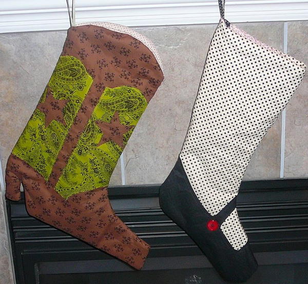Cowboy Boot Stocking Cowboy Boot Stocking