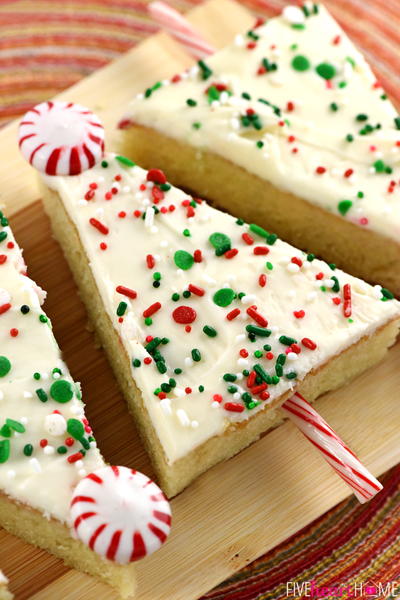 Christmas Tree Sheet Cake Pops