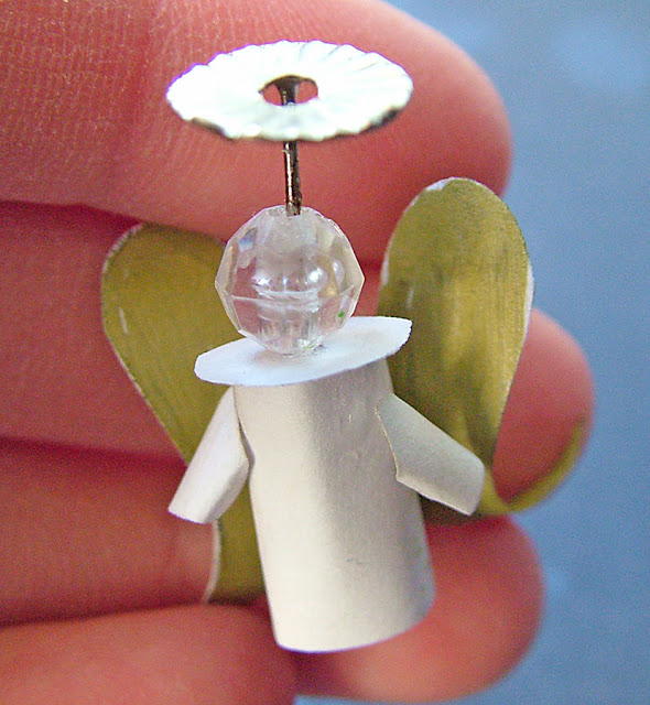 Miniature Angel DIY Tree Topper Miniature Angel DIY Tree Topper
