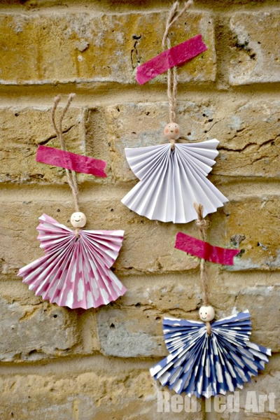 Super Sweet Paper Angel Ornament Super Sweet Paper Angel Ornament