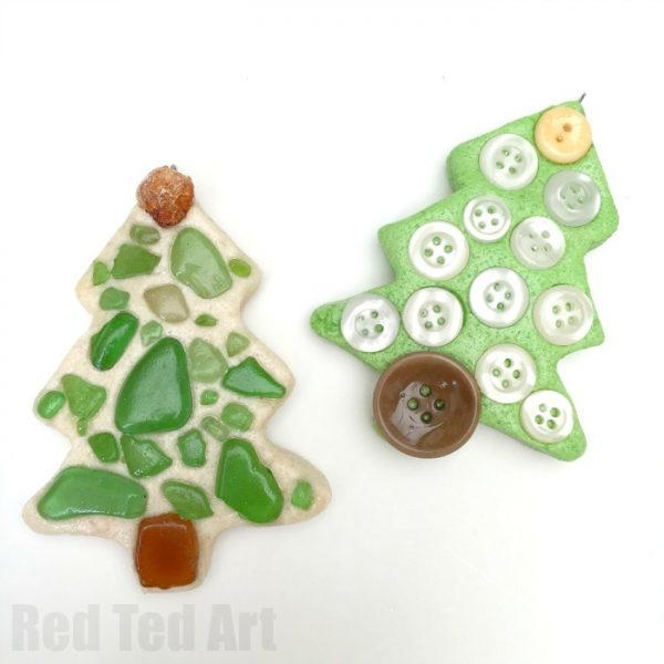Salt Dough Tree Handmade Ornaments Salt Dough Tree Handmade Ornaments