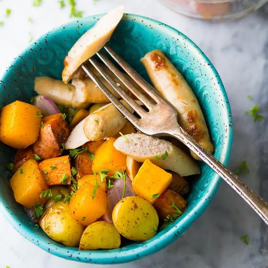 Healthy Sausage Breakfast Bowls Healthy Sausage Breakfast Bowls