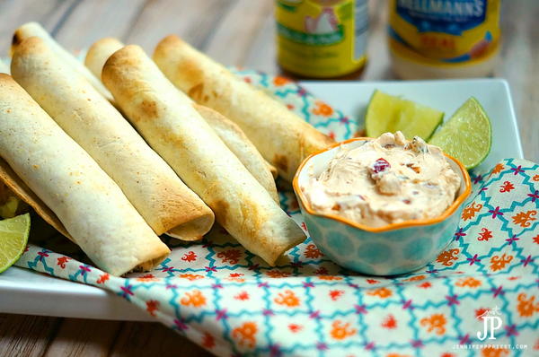 Garlic Lime Baked Chicken Taquitos Recipe Garlic Lime Baked Chicken Taquitos Recipe