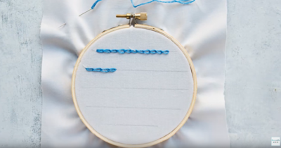 How to Sew the Chain Stitch