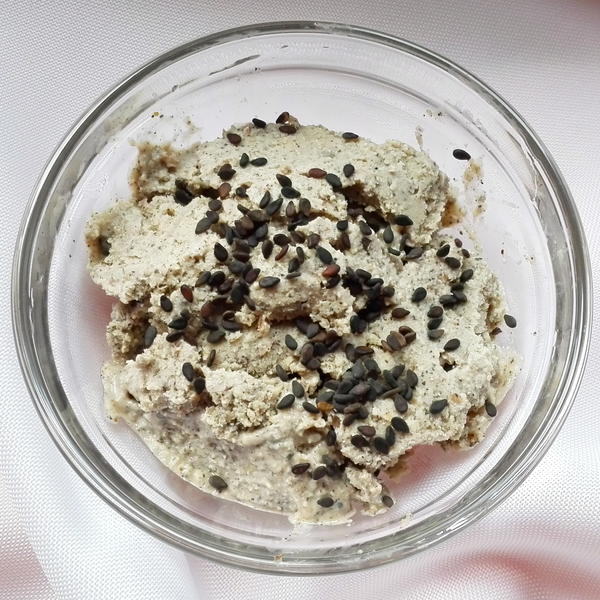 Vegan Black Sesame Ice Cream Vegan Black Sesame Ice Cream