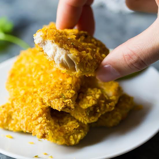 Lime Tortilla Chicken Strips Lime Tortilla Chicken Strips