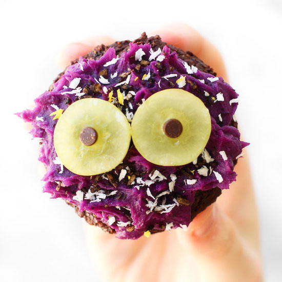 Vegan Halloween Cupcake Monsters Vegan Halloween Cupcake Monsters