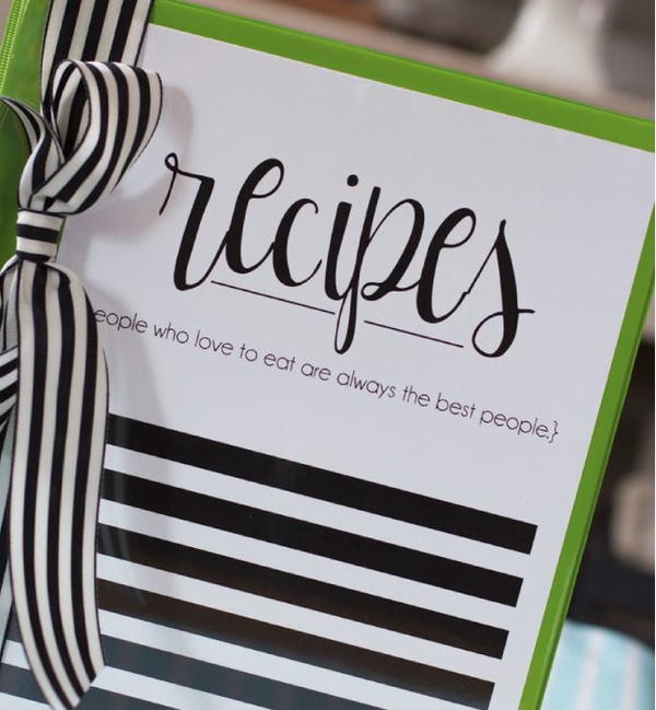 Free Printable Recipe Binder Free Printable Recipe Binder