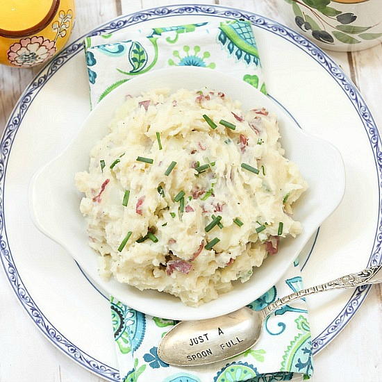 Sour Cream Onion Smashed Potatoes Sour Cream & Onion Smashed Potatoes