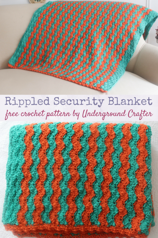 Rippled Security Blanket Rippled Security Blanket