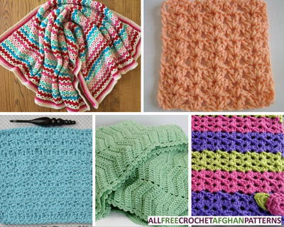 45 V-Stitch Crochet Afghan Patterns