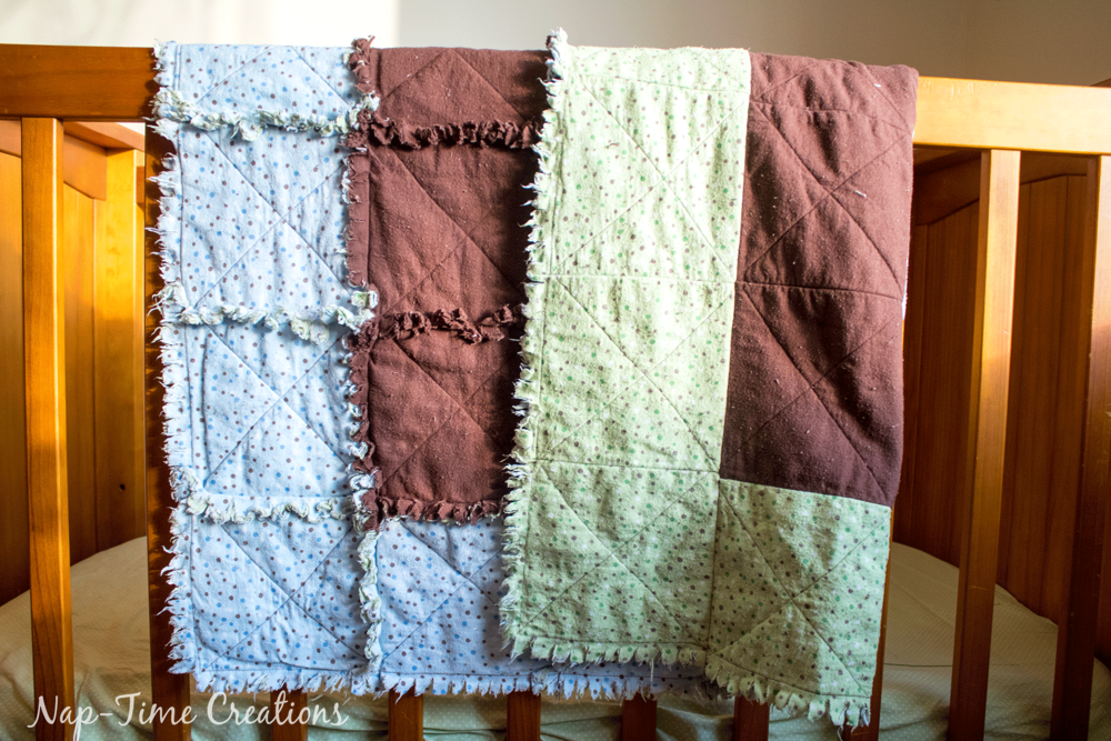 Rag Baby Blanket Video Tutorial