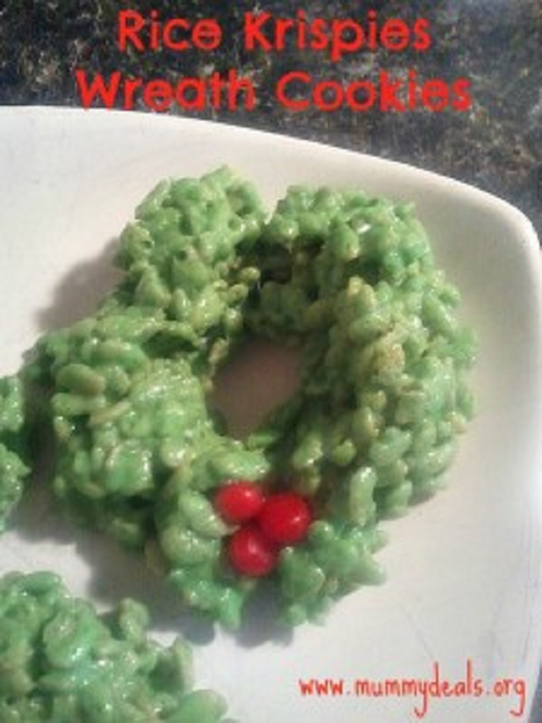 Rice Krispies Treats Wreaths Rice Krispies Treats Wreaths