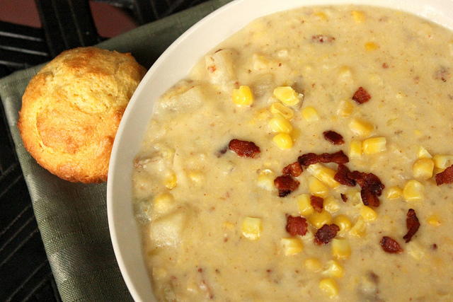 Corn and Potato Chowder Corn and Potato Chowder