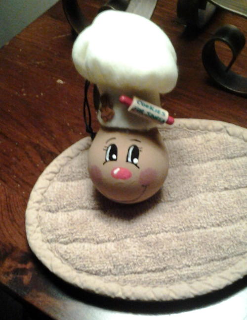 Chef Christmas Ornament Chef Christmas Ornament